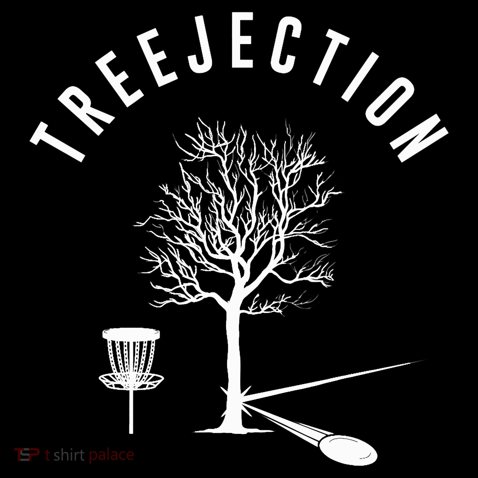 Treejection Disc Golf Funny Sports Tree Disc Golf Player Backpack