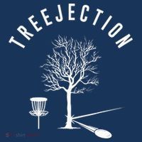 Treejection Disc Golf Funny Sports Tree Disc Golf Player Doggie Tank thumb 4