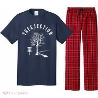 Treejection Disc Golf Funny Sports Tree Disc Golf Player Pajama Set thumb 0