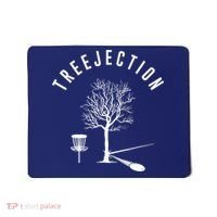 Treejection Disc Golf Funny Sports Tree Disc Golf Player Mousepad thumb 0