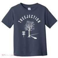 Treejection Disc Golf Funny Sports Tree Disc Golf Player Toddler T-Shirt thumb 0