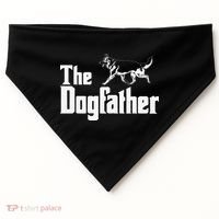 The Dogfather German Shepherd Funny Gift USA-Made Doggie Bandana thumb 0