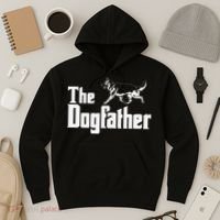 The Dogfather German Shepherd Funny Gift Hoodie thumb 3