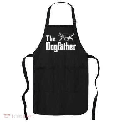 The Dogfather German Shepherd Funny Gift Apron