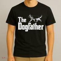 The Dogfather German Shepherd Funny Gift T-Shirt thumb 3