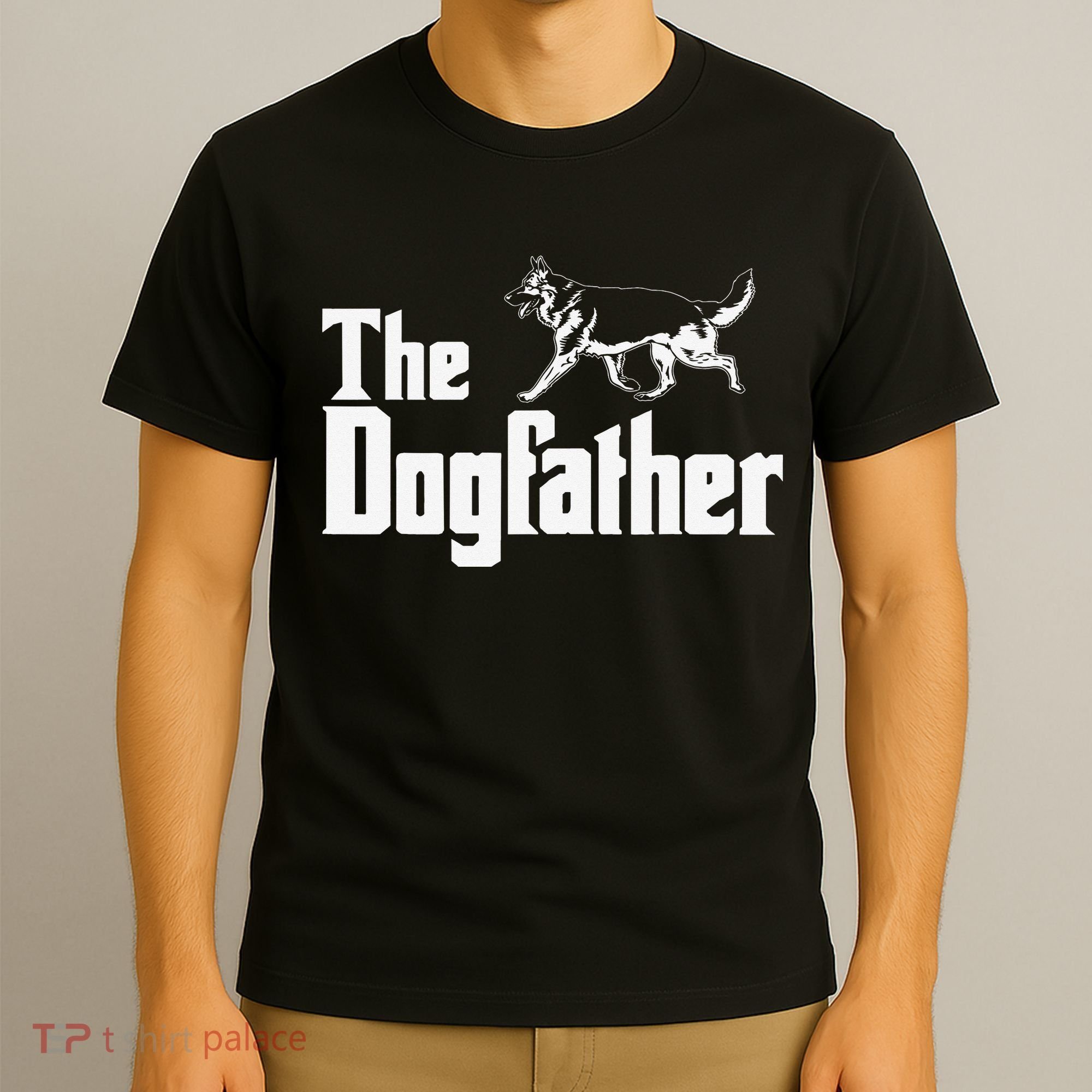 The Dogfather German Shepherd Funny Gift T-Shirt