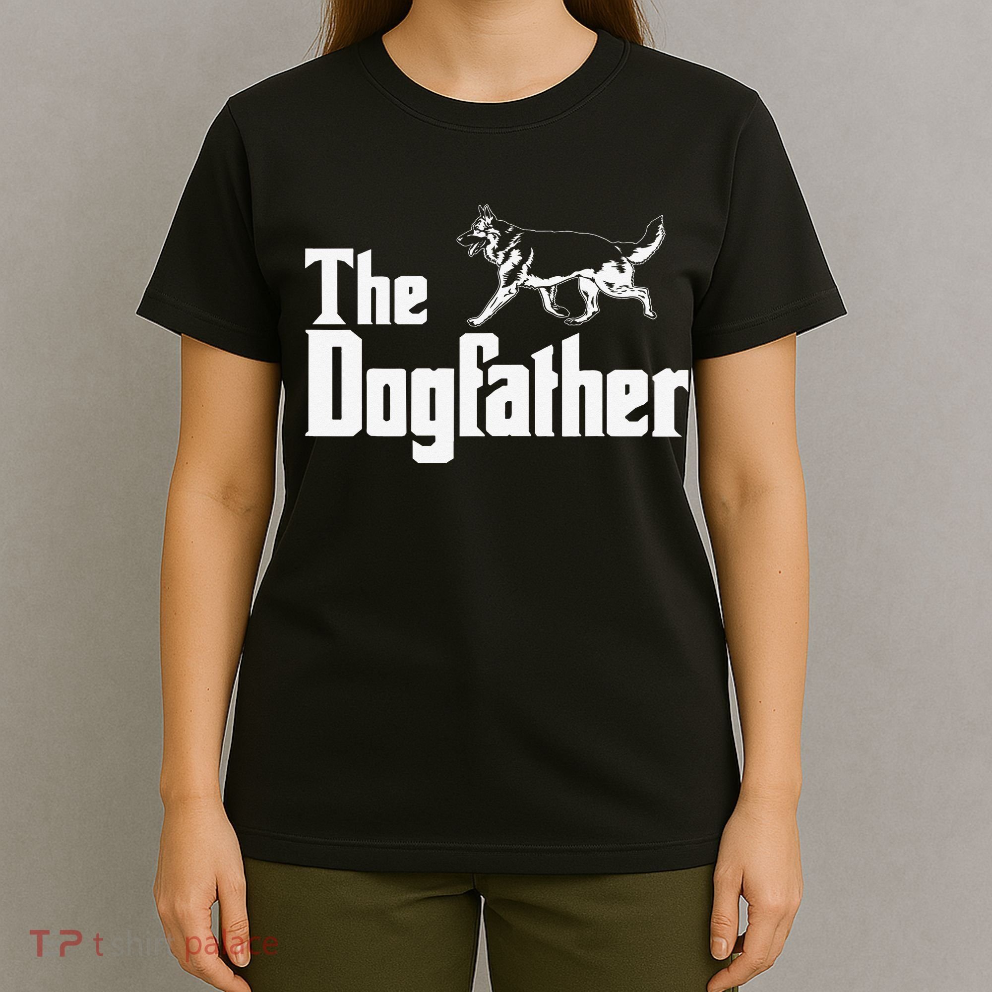 The Dogfather German Shepherd Funny Gift T-Shirt