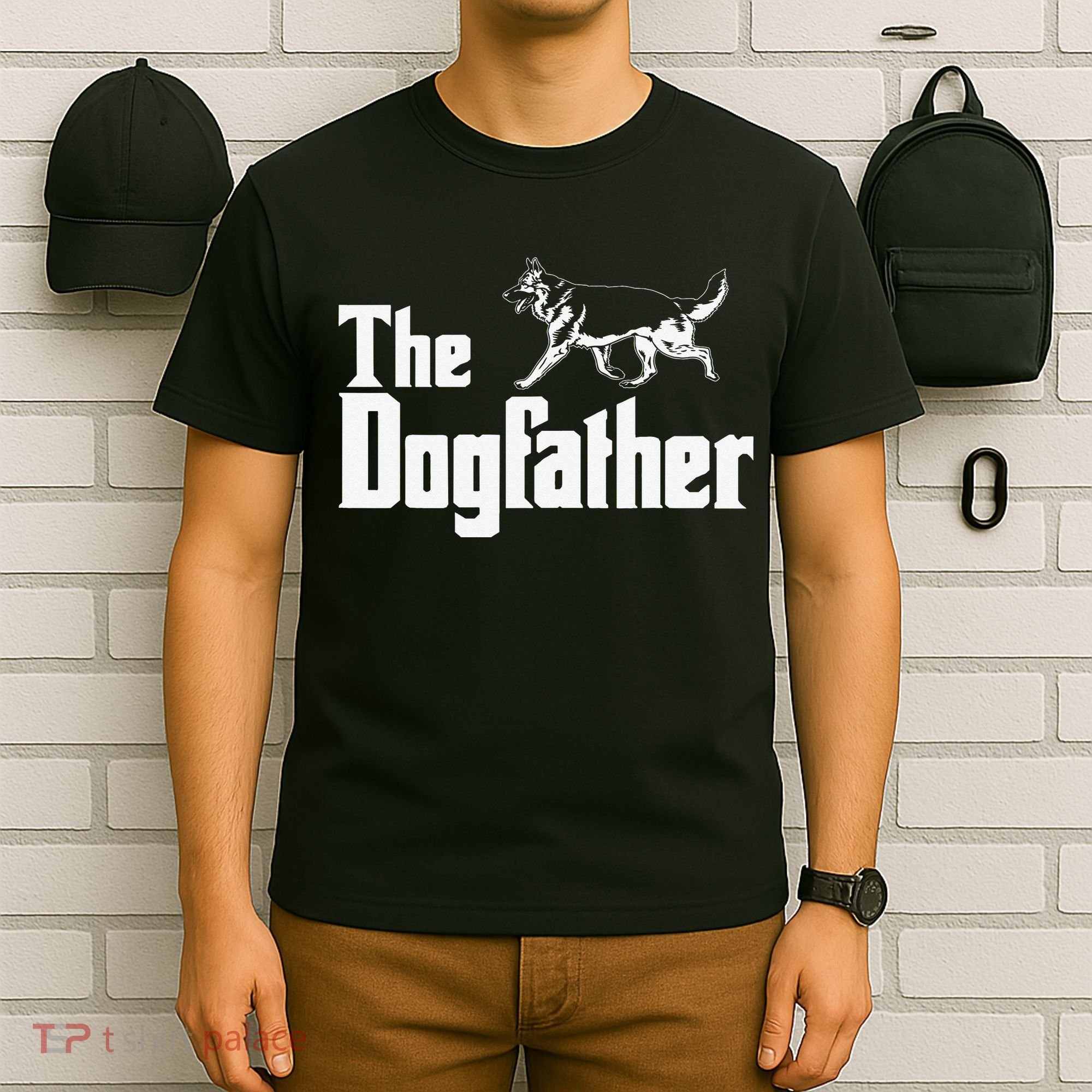 The Dogfather German Shepherd Funny Gift T-Shirt