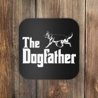 The Dogfather German Shepherd Funny Gift Coaster thumb 0
