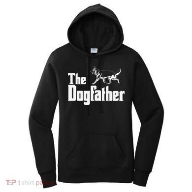 The Dogfather German Shepherd Funny Gift Women's Hoodie