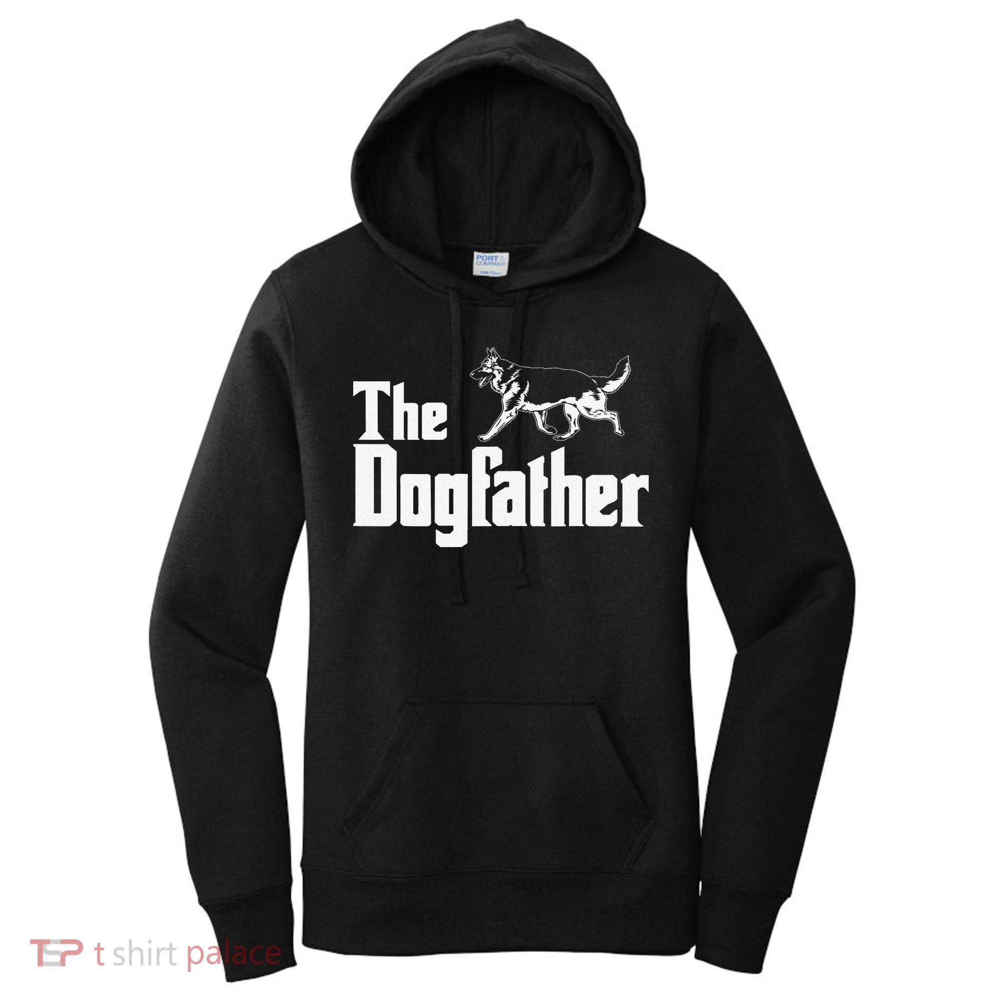 The Dogfather German Shepherd Funny Gift Women's Hoodie