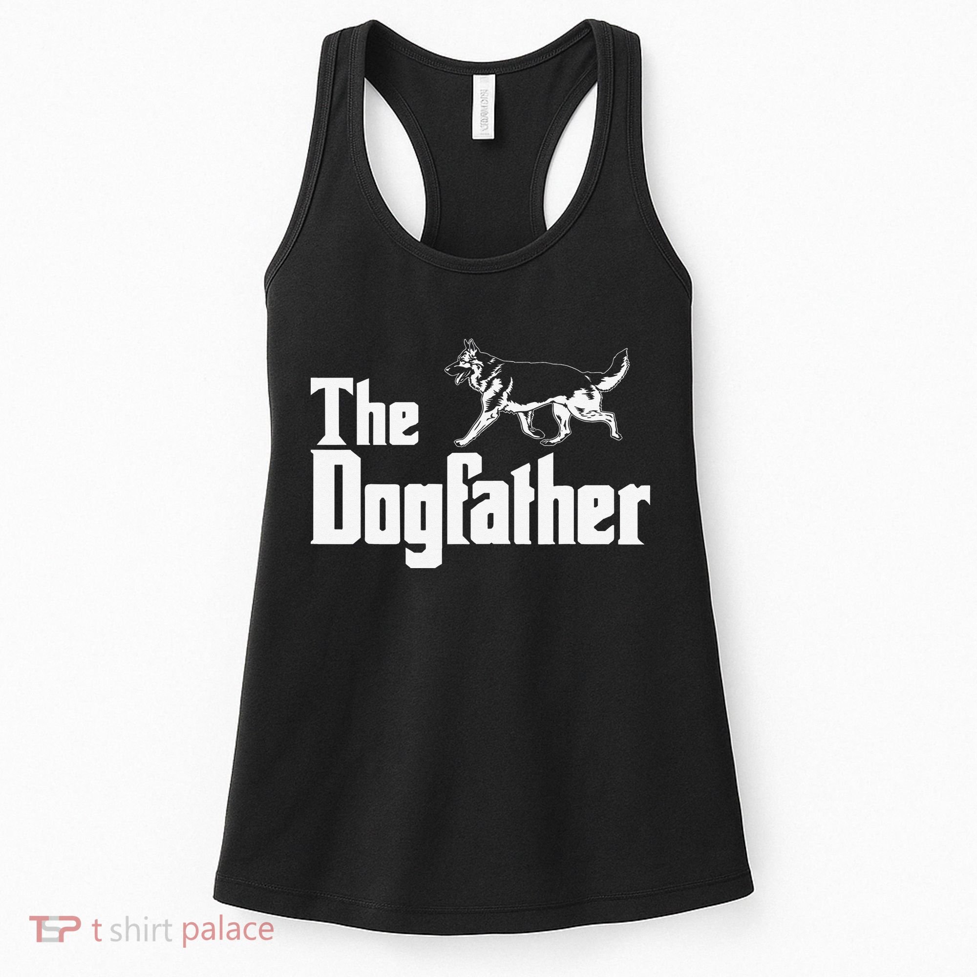 The Dogfather German Shepherd Funny Gift Women's Tank Top
