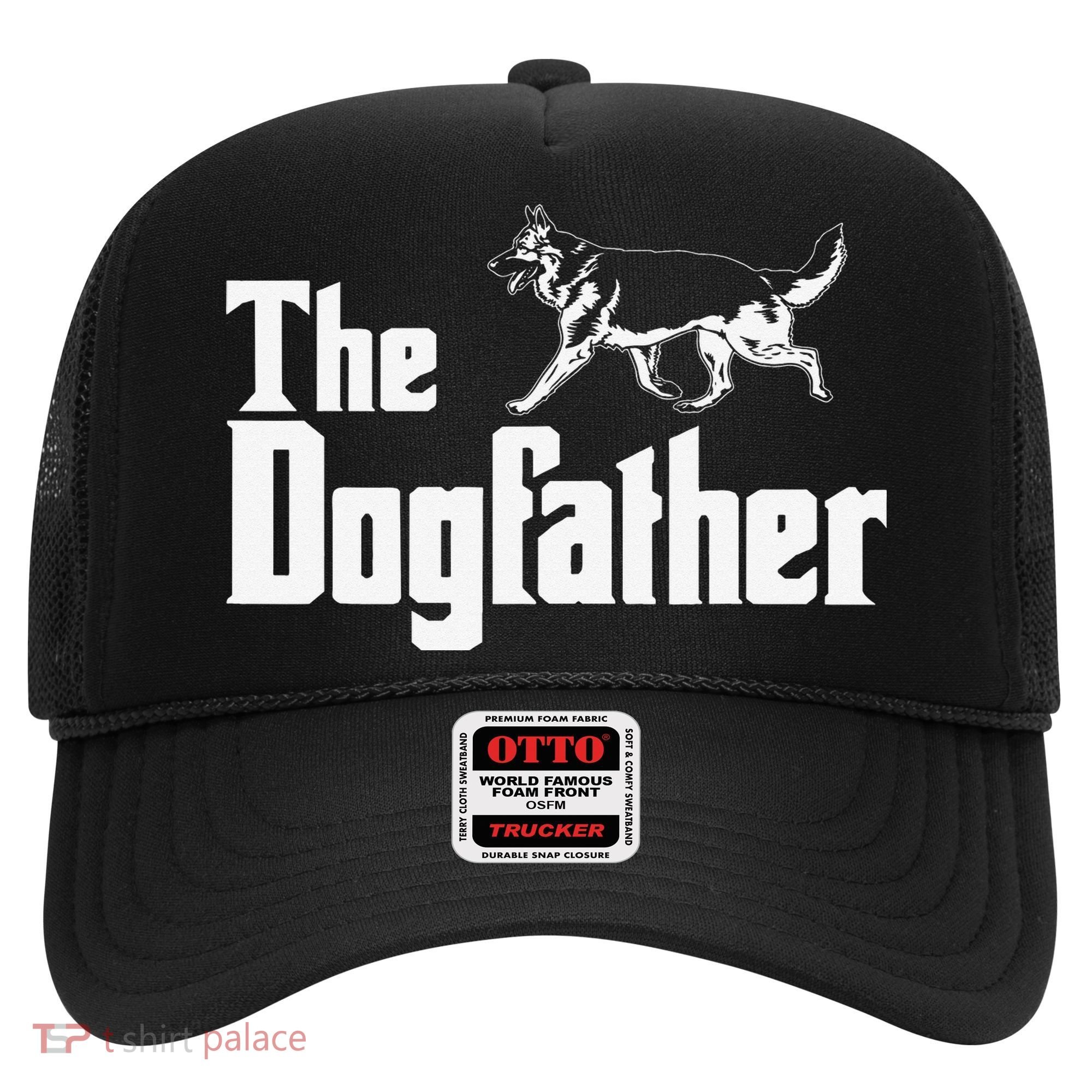The Dogfather German Shepherd Funny Gift Hat