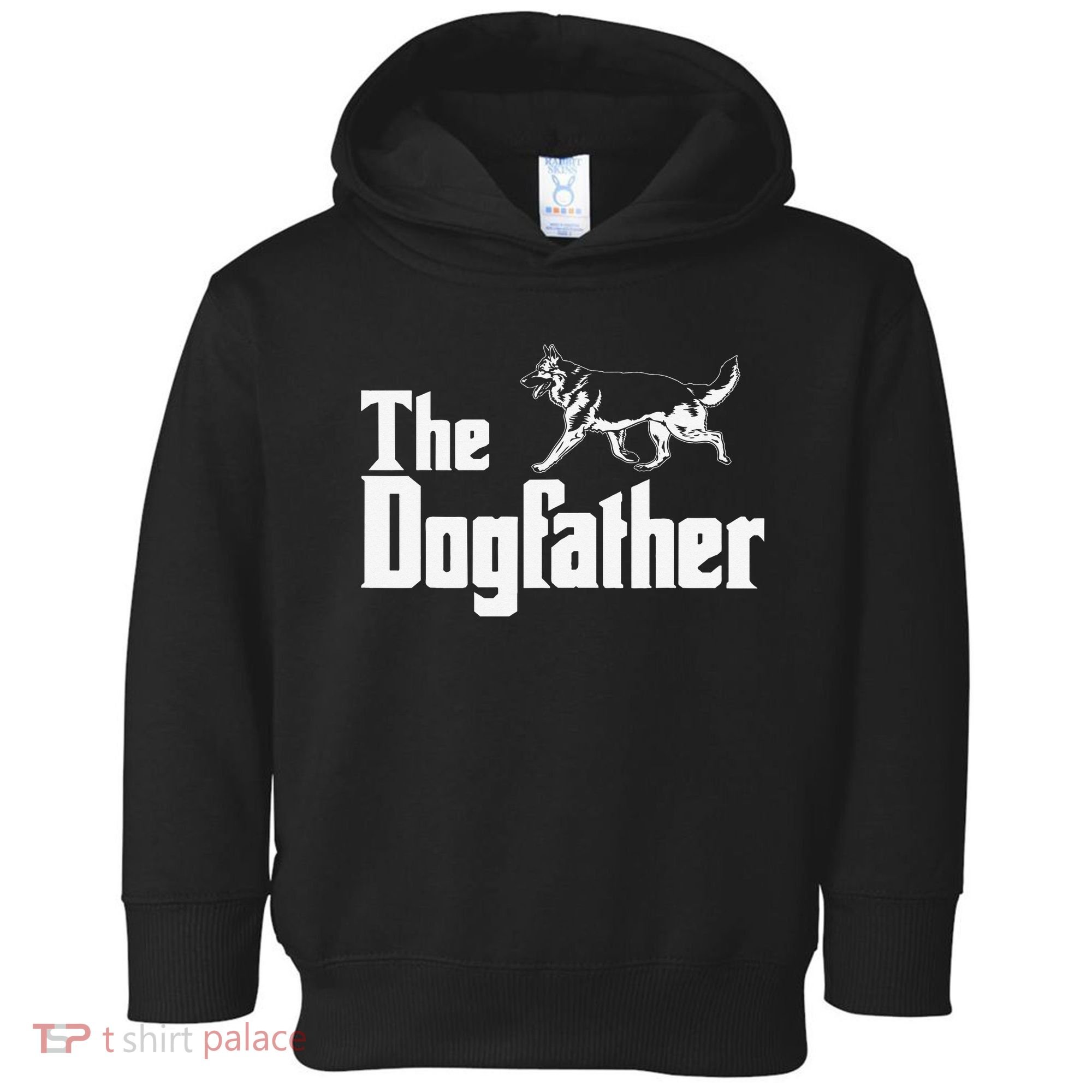The Dogfather German Shepherd Funny Gift Toddler Hoodie