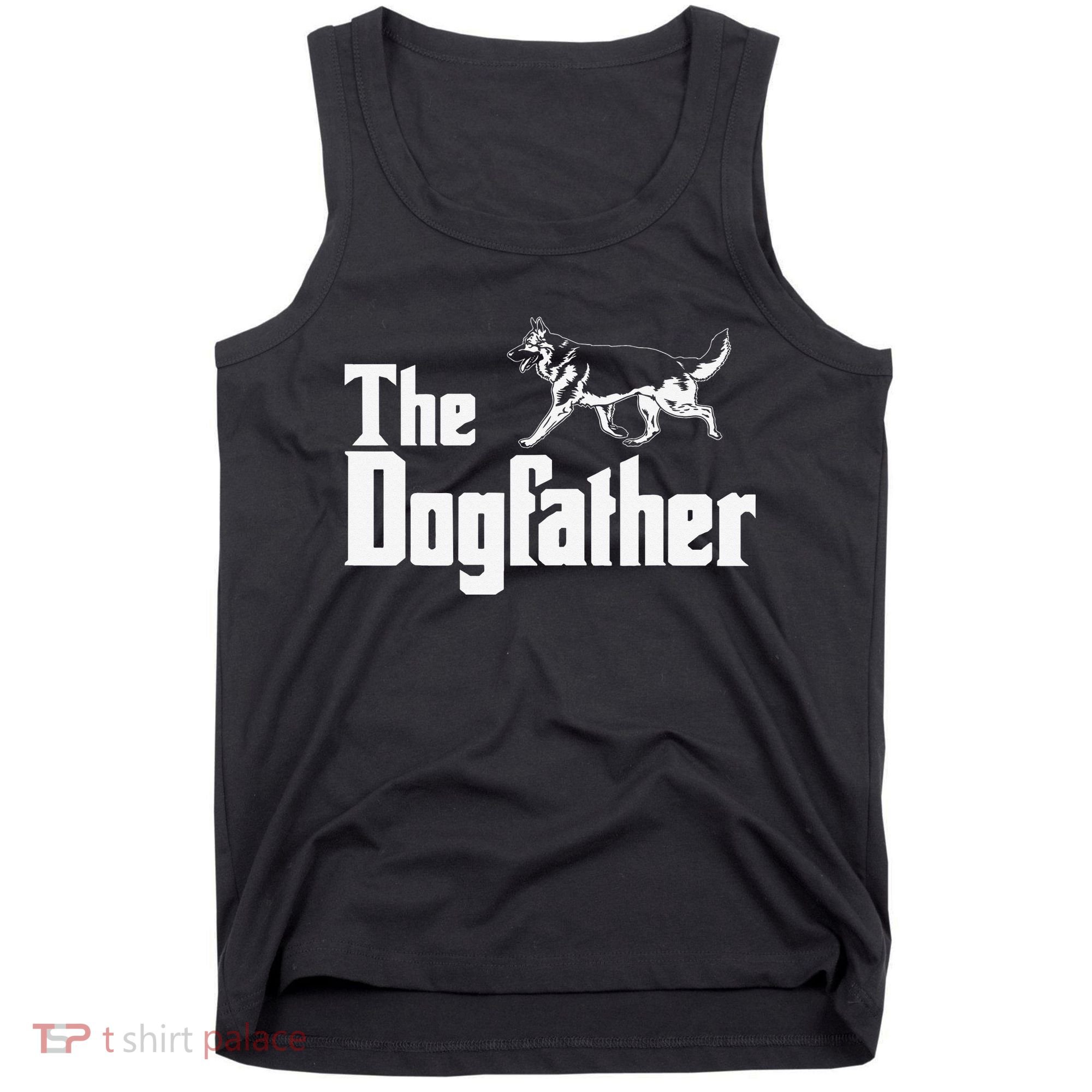 The Dogfather German Shepherd Funny Gift Tank Top