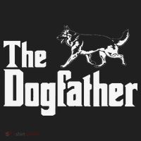 The Dogfather German Shepherd Funny Gift Golf Towel thumb 3