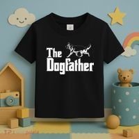 The Dogfather German Shepherd Funny Gift Toddler T-Shirt thumb 3