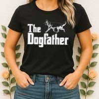 The Dogfather German Shepherd Funny Gift Women's T-Shirt thumb 2