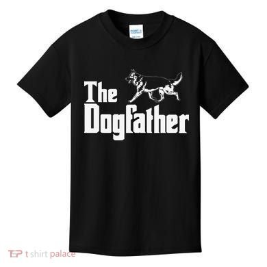 The Dogfather German Shepherd Funny Gift Kids T-Shirt