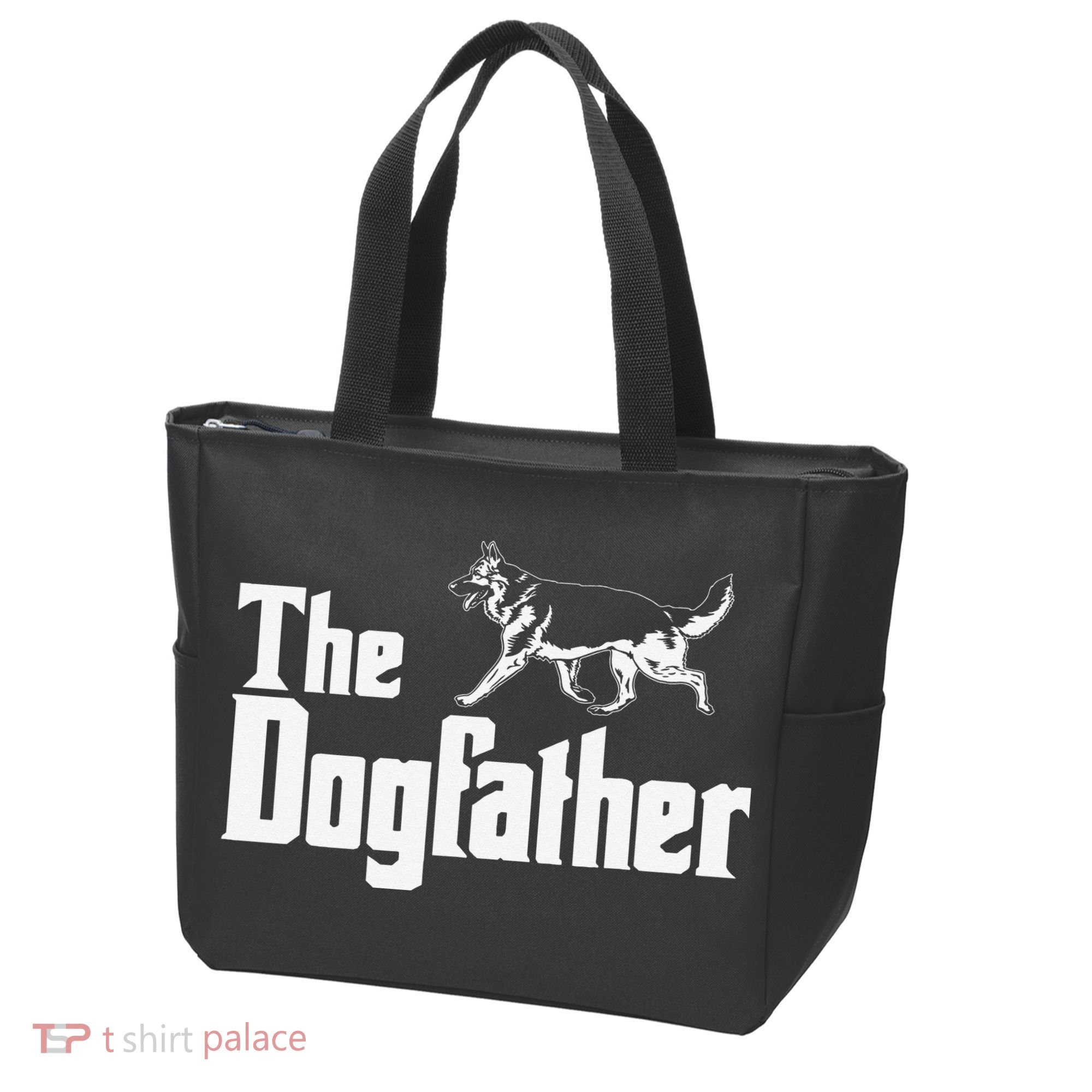 The Dogfather German Shepherd Funny Gift Tote Bag