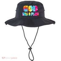 Tie Dye God Has A Plan Bucket Hat thumb 0
