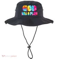 Tie Dye God Has A Plan Bucket Hat thumb 0
