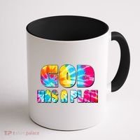 Tie Dye God Has A Plan Coffee Mug thumb 1