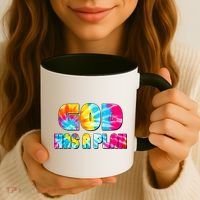 Tie Dye God Has A Plan Coffee Mug thumb 3