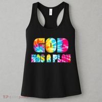 Tie Dye God Has A Plan Women's Tank Top thumb 3