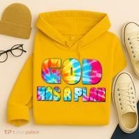 Tie Dye God Has A Plan Hoodie thumb 4