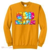 Tie Dye God Has A Plan Sweatshirt thumb 0