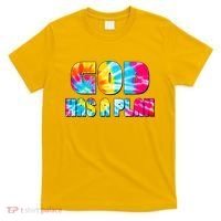 Tie Dye God Has A Plan T-Shirt thumb 0