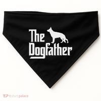 The Dogfather German Shepherd Dog Dad Best Dog Daddy Ever USA-Made Doggie Bandana thumb 0