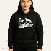 The Dogfather German Shepherd Dog Dad Best Dog Daddy Ever Hoodie thumb 5