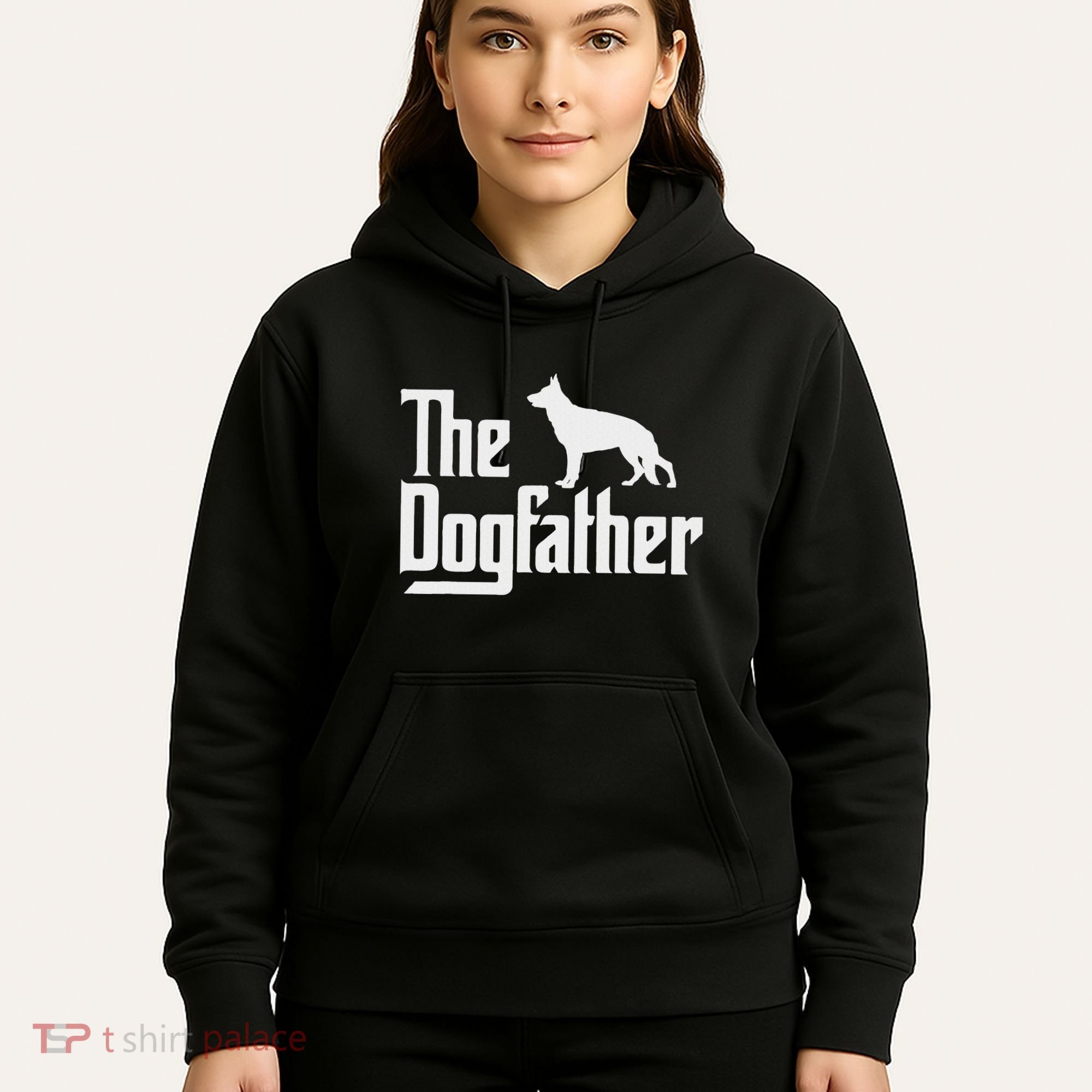 The Dogfather German Shepherd Dog Dad Best Dog Daddy Ever Hoodie