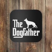 The Dogfather German Shepherd Dog Dad Best Dog Daddy Ever Coaster thumb 0