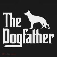 The Dogfather German Shepherd Dog Dad Best Dog Daddy Ever Coaster thumb 2