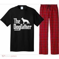 The Dogfather German Shepherd Dog Dad Best Dog Daddy Ever Pajama Set thumb 0