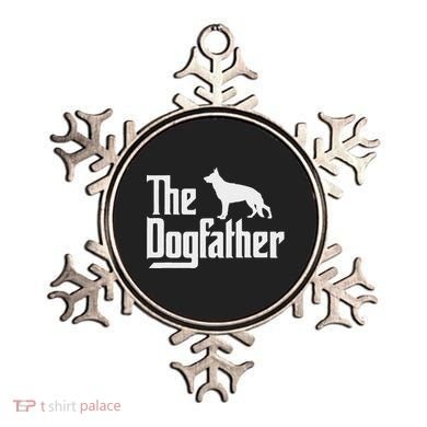 The Dogfather German Shepherd Dog Dad Best Dog Daddy Ever Ornament