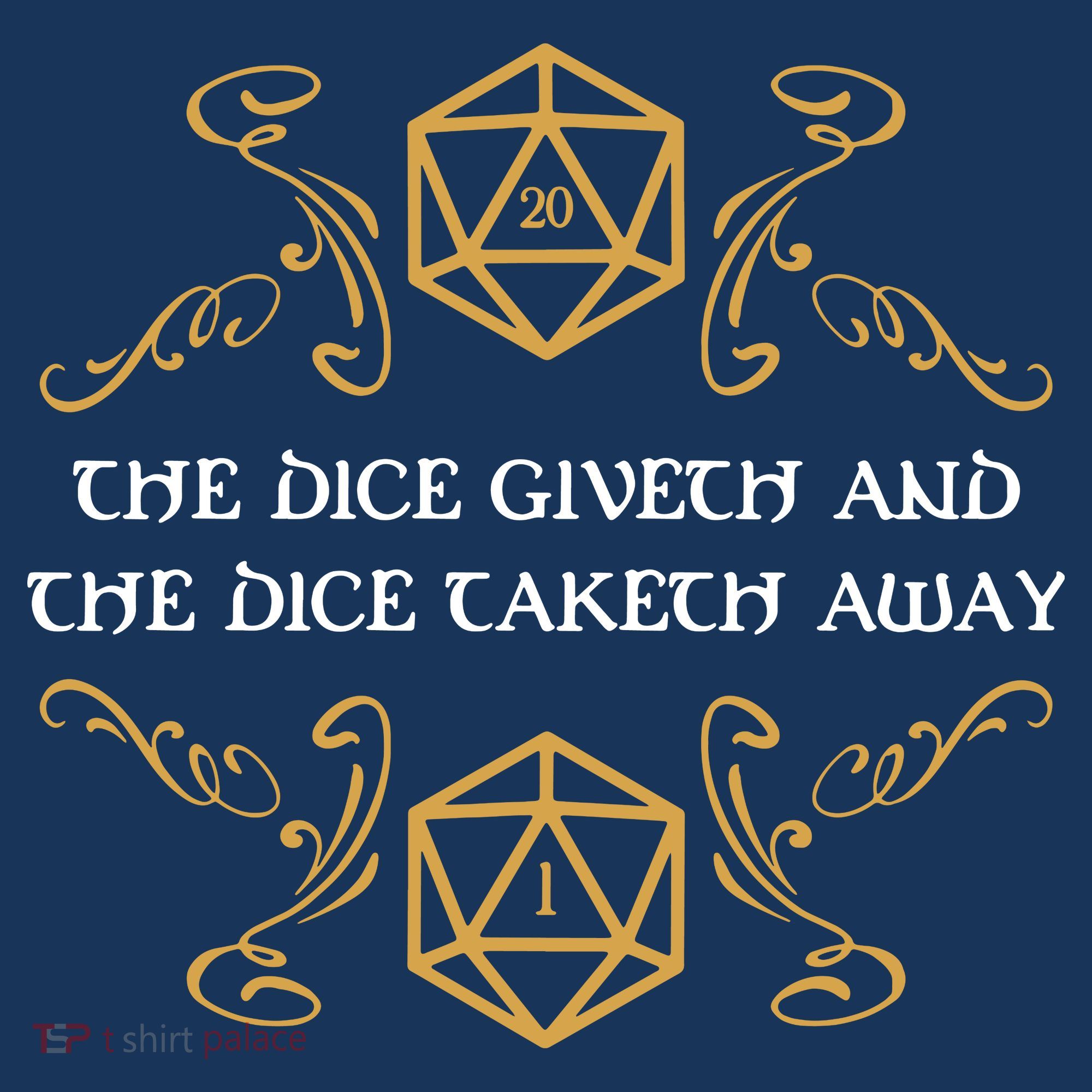 The Dice Giveth And Taketh Dungeons And Dragons Inspired Women's Sweatshirt