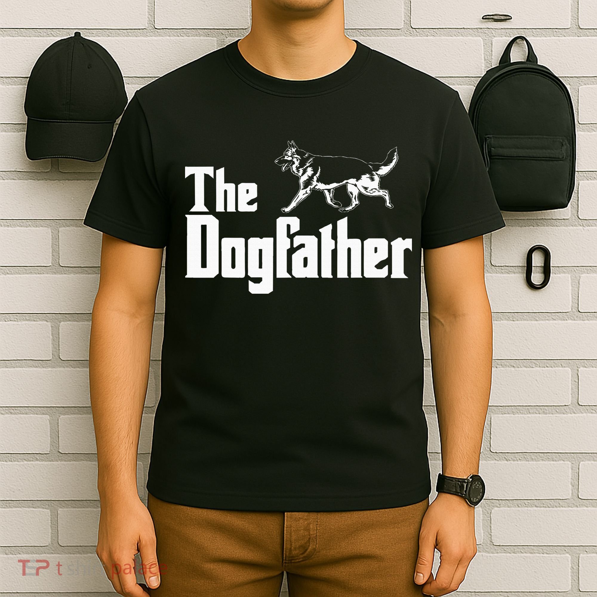 The Dogfather German Shepherd Funny Gift T-Shirt