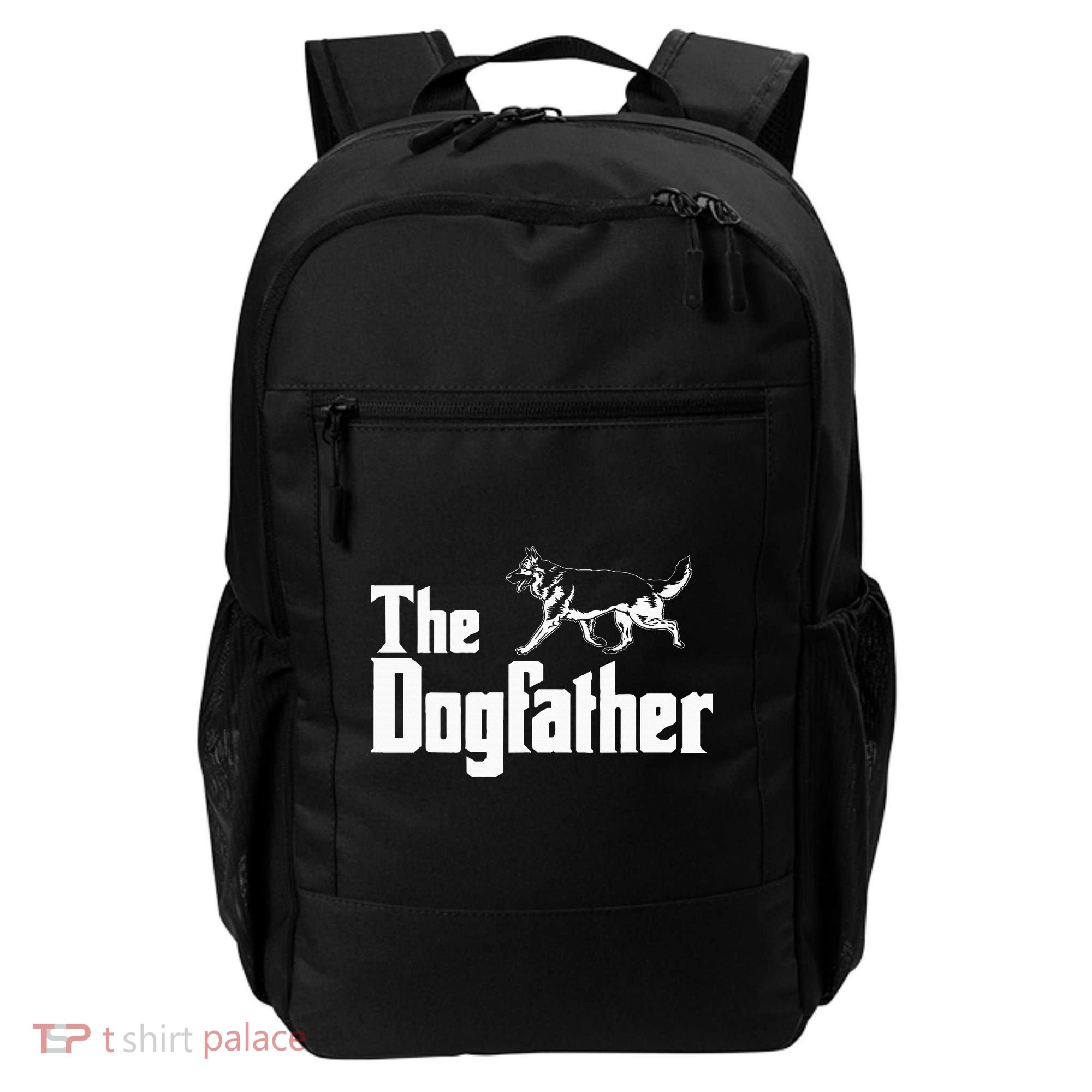The Dogfather German Shepherd Funny Gift Backpack