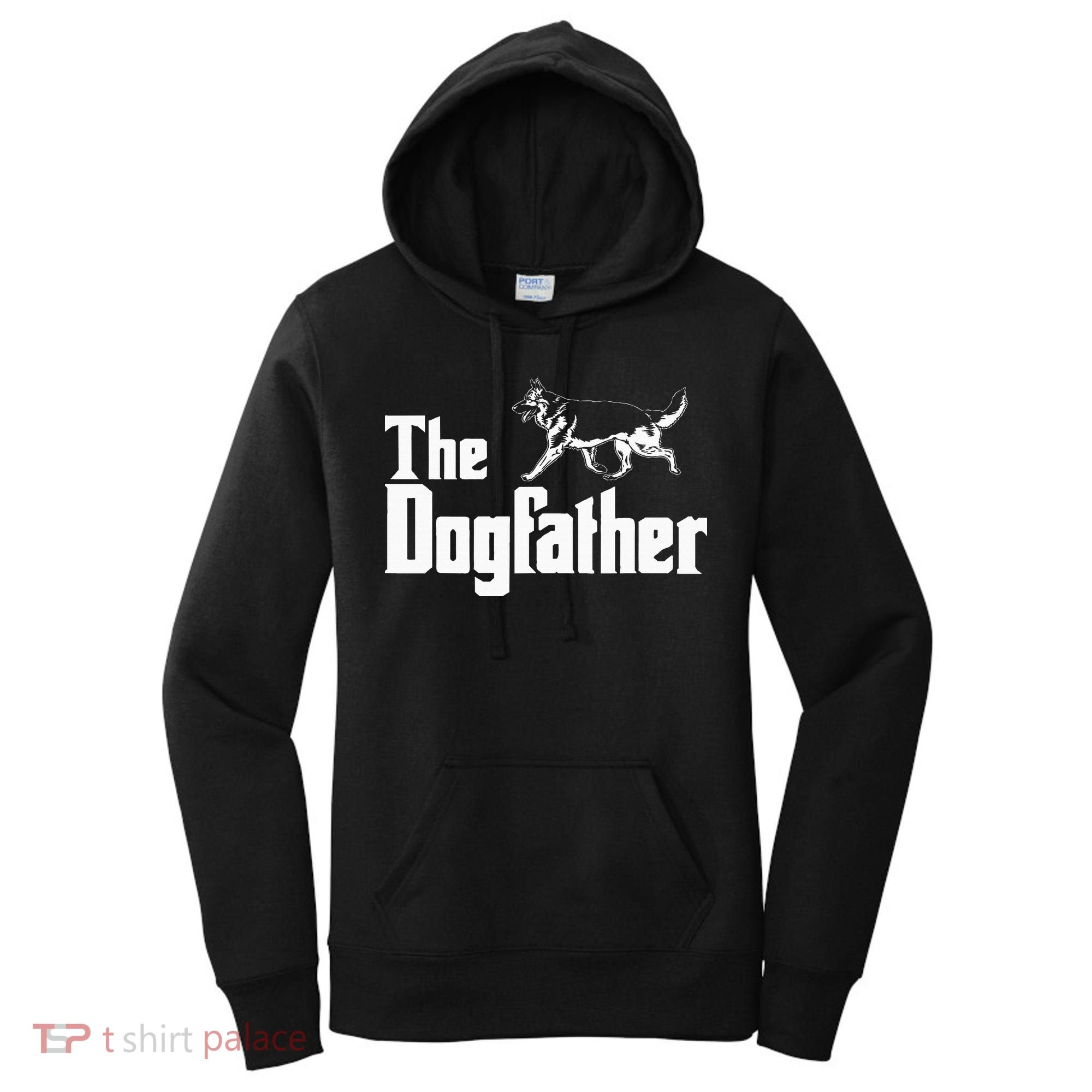 The Dogfather German Shepherd Funny Gift Women's Hoodie