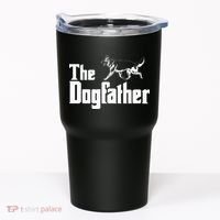 The Dogfather German Shepherd Funny Gift Tumbler thumb 0