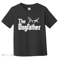 The Dogfather German Shepherd Funny Gift Toddler T-Shirt thumb 0