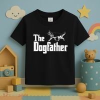 The Dogfather German Shepherd Funny Gift Toddler T-Shirt thumb 3