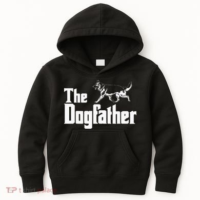 The Dogfather German Shepherd Funny Gift Kids Hoodie