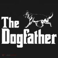 The Dogfather German Shepherd Funny Gift Kids Hoodie thumb 5