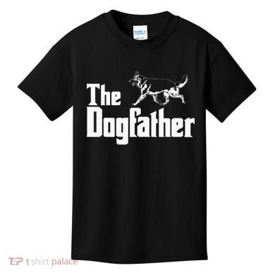 The Dogfather German Shepherd Funny Gift Kids T-Shirt