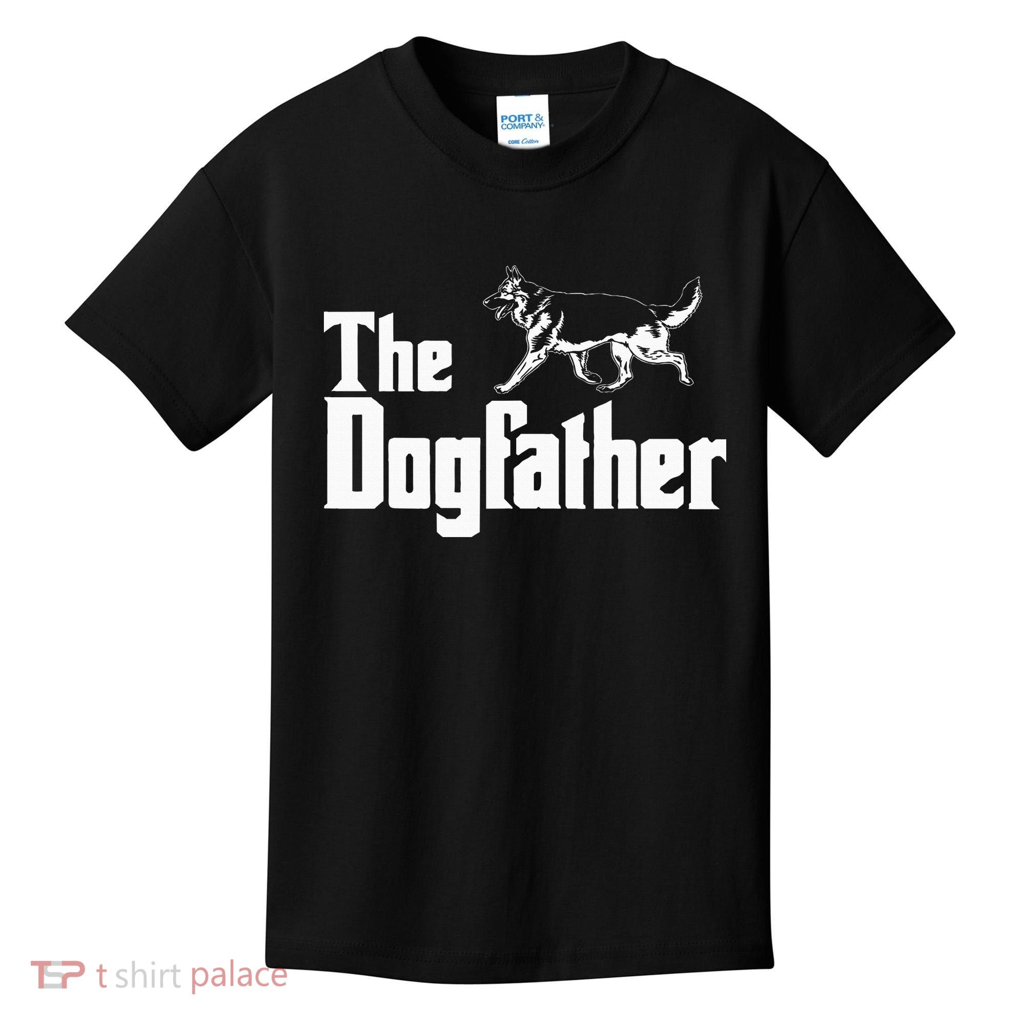 The Dogfather German Shepherd Funny Gift Kids T-Shirt